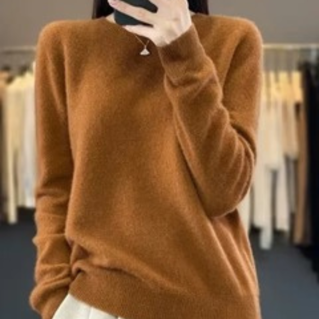 100% Merinowolle Pullover für Damen – Strickpullover für Frühling und Sommer