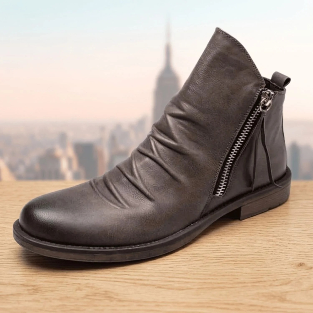 Adriana | Damen Orthopädische Stiefeletten mit Reißverschluss