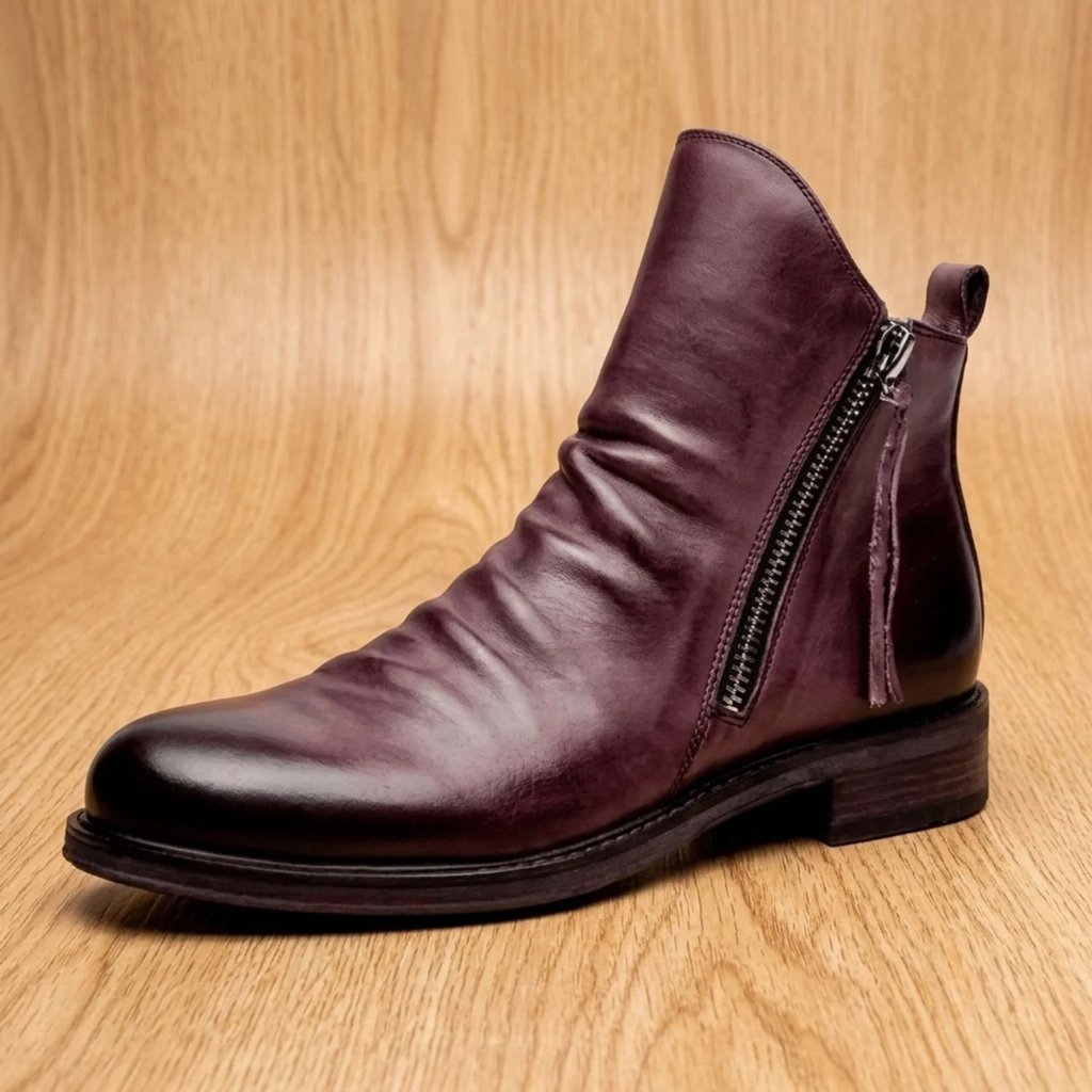 Adriana | Damen Orthopädische Stiefeletten mit Reißverschluss
