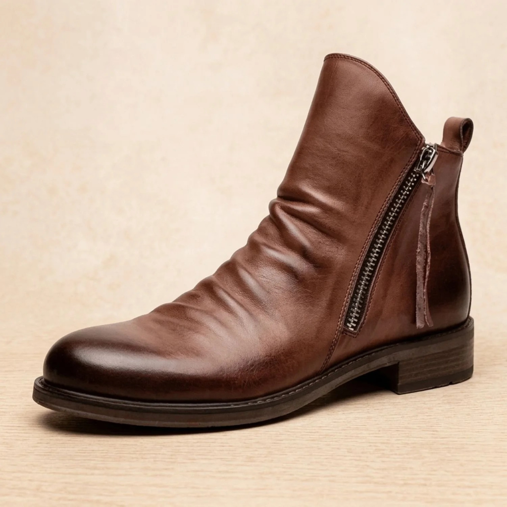 Adriana | Damen Orthopädische Stiefeletten mit Reißverschluss