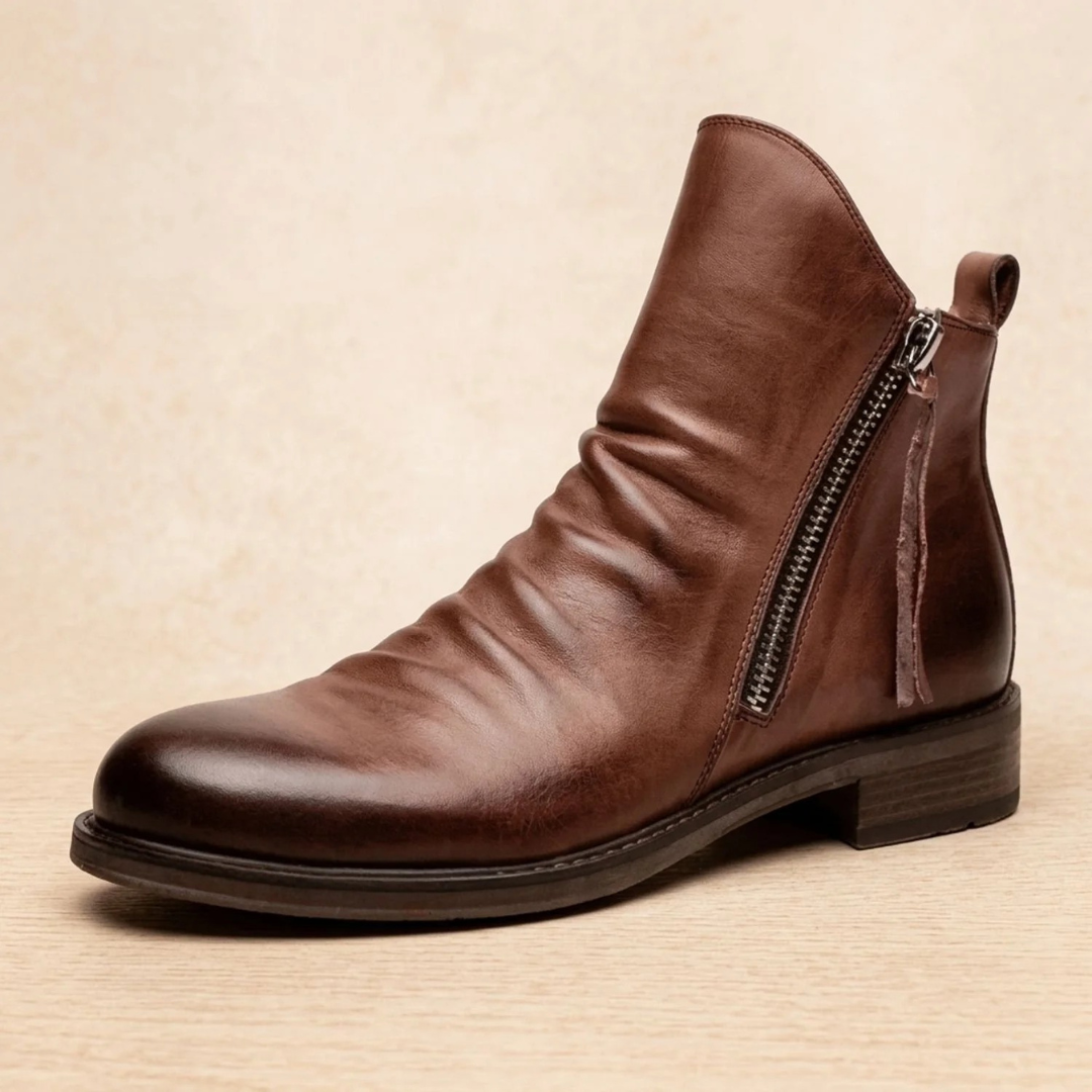 Adriana | Damen Orthopädische Stiefeletten mit Reißverschluss