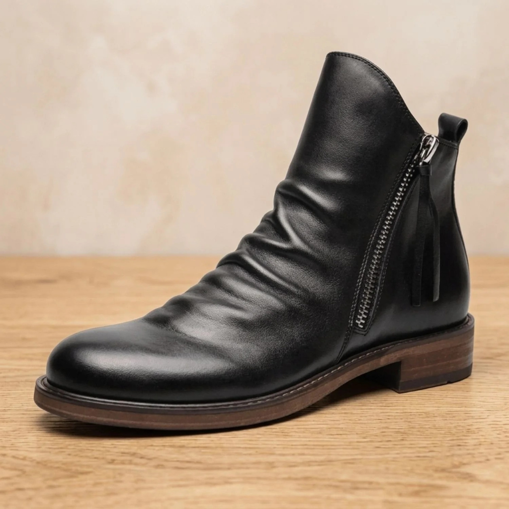 Adriana | Damen Orthopädische Stiefeletten mit Reißverschluss