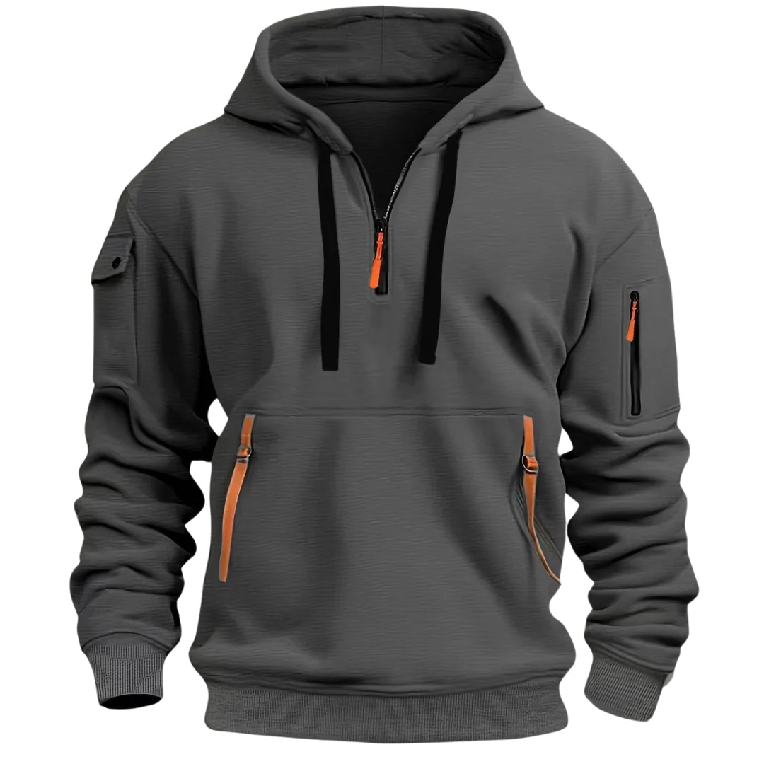 Alexander | Herren Hoodie mit Reißverschluss