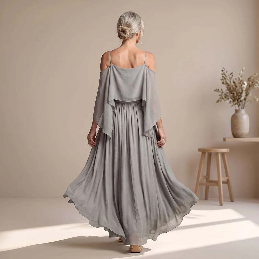 Alina | Damen 2-Teiler mit Top und weiter Hose