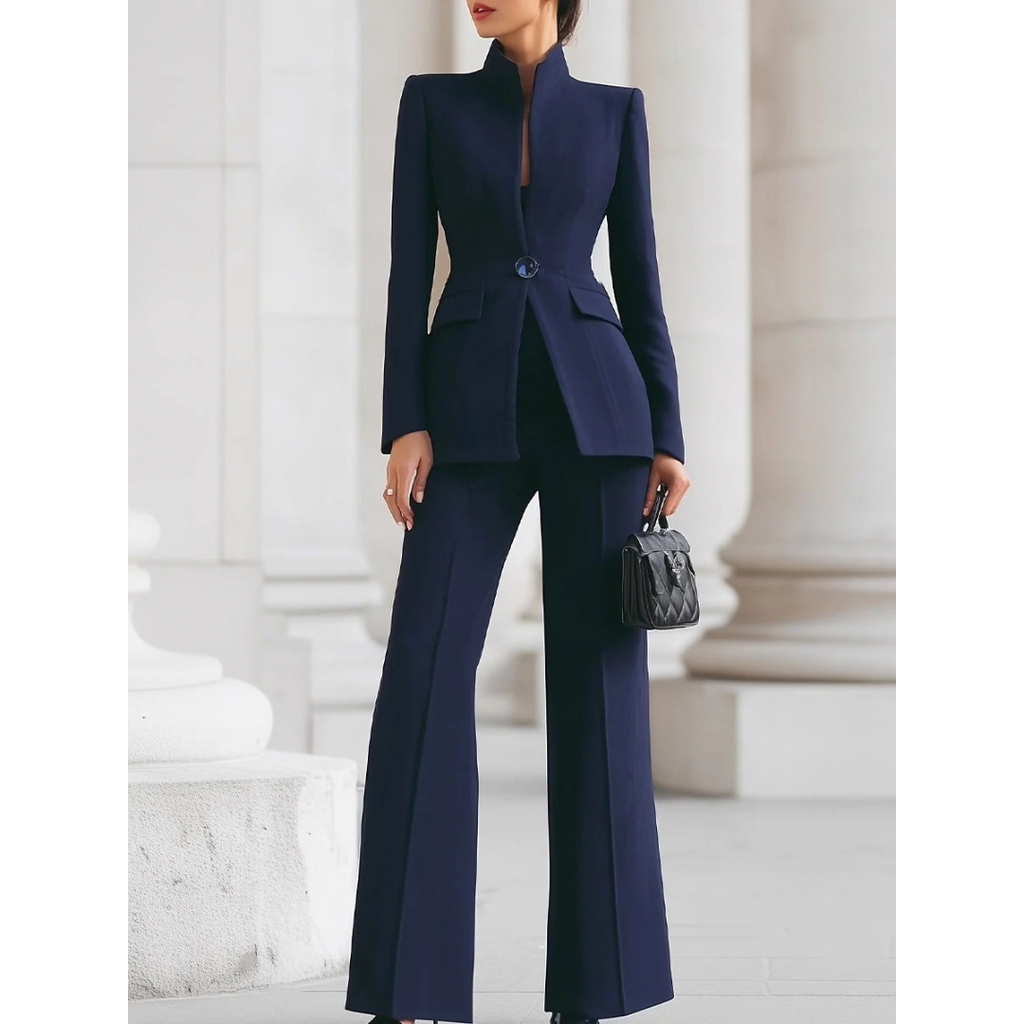 Amelie | Damen Hosenanzug mit Blazer und Hose