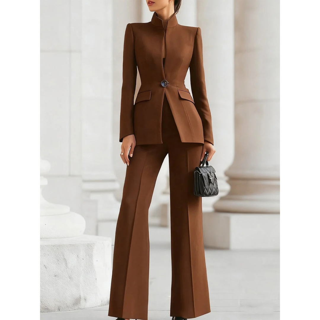 Amelie | Damen Hosenanzug mit Blazer und Hose