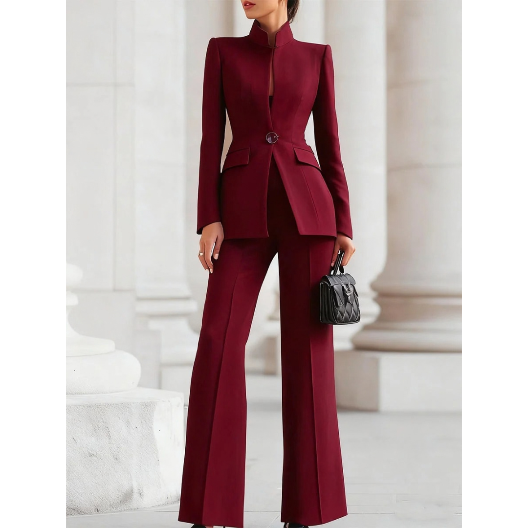 Amelie | Damen Hosenanzug mit Blazer und Hose