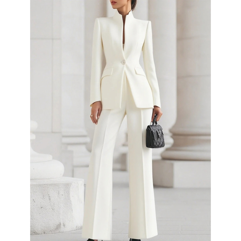 Amelie | Damen Hosenanzug mit Blazer und Hose