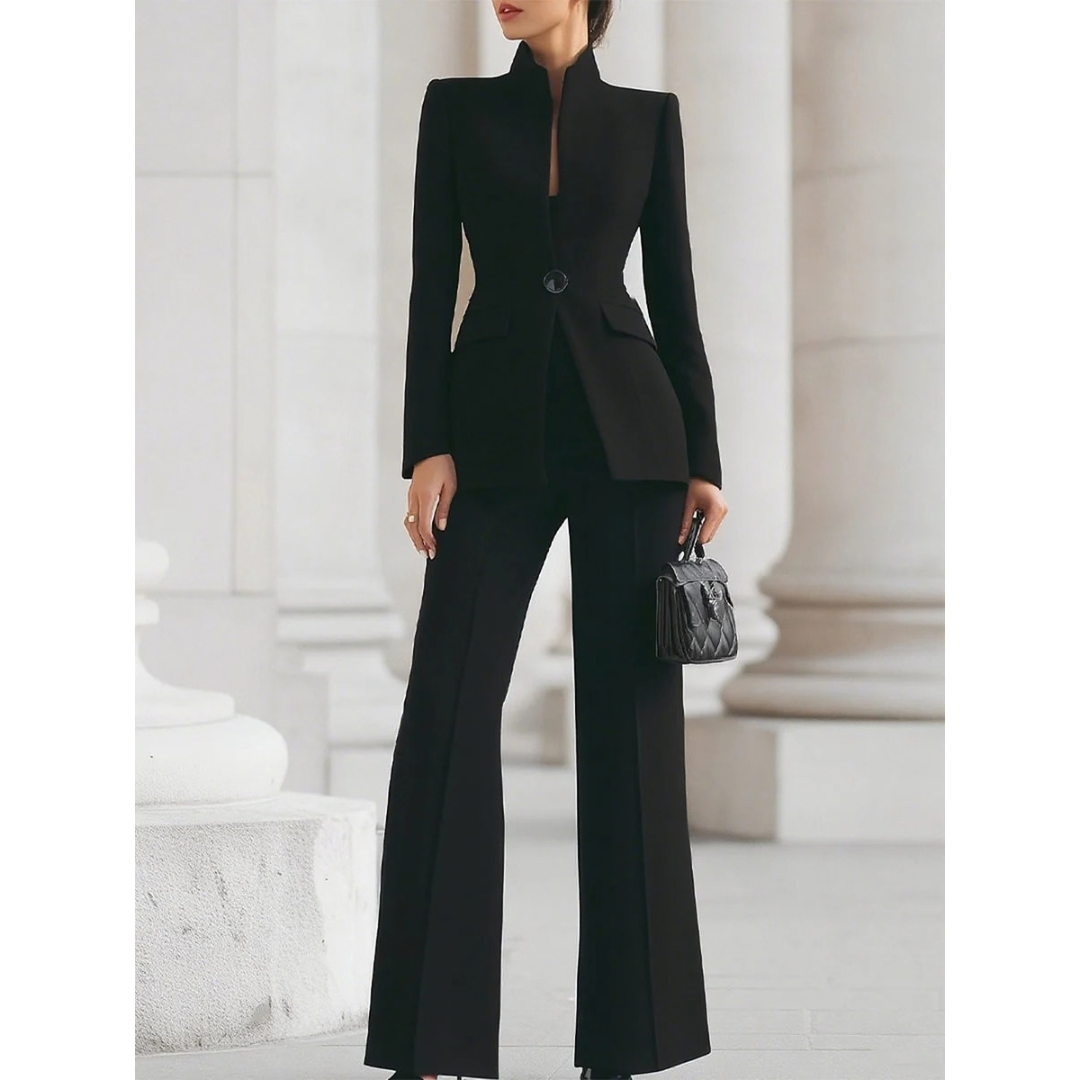Amelie | Damen Hosenanzug mit Blazer und Hose