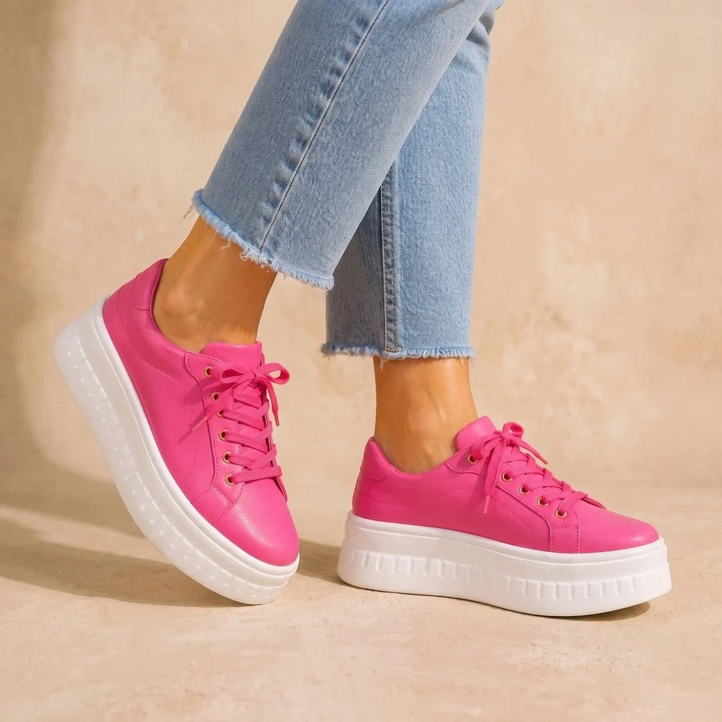 Anja | Orthopädische Damen Sneaker mit Schnürschuh Design