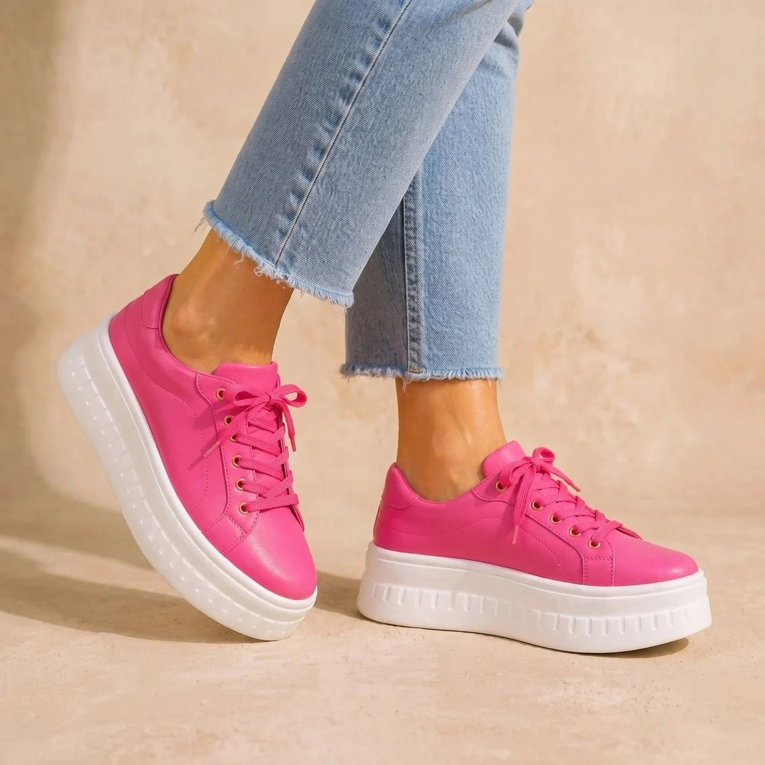Anja | Orthopädische Damen Sneaker mit Schnürschuh Design