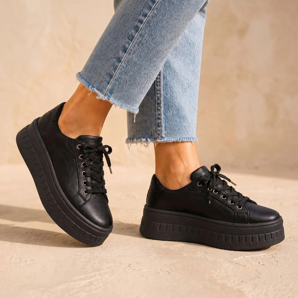 Anja | Orthopädische Damen Sneaker mit Schnürschuh Design
