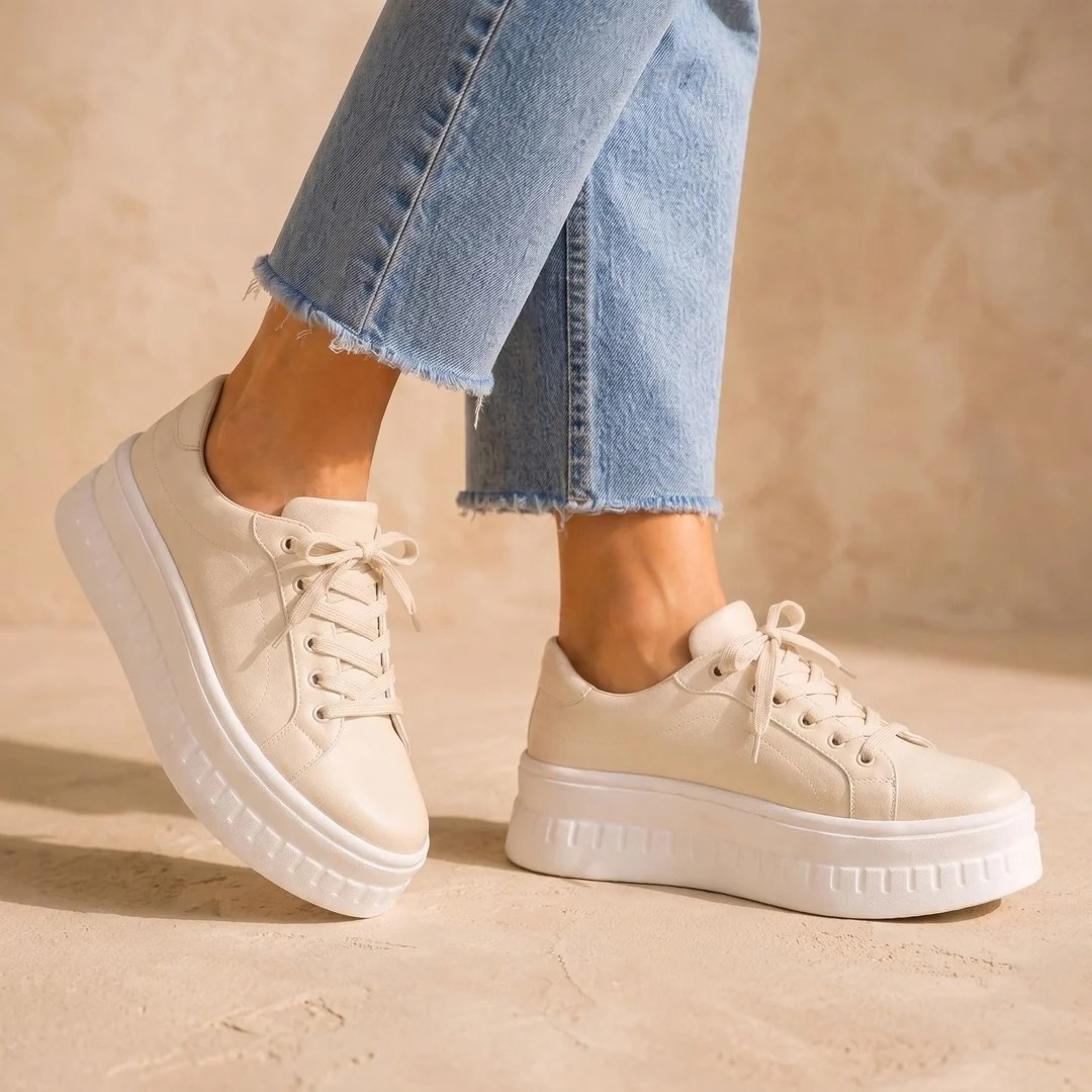 Anja | Orthopädische Damen Sneaker mit Schnürschuh Design