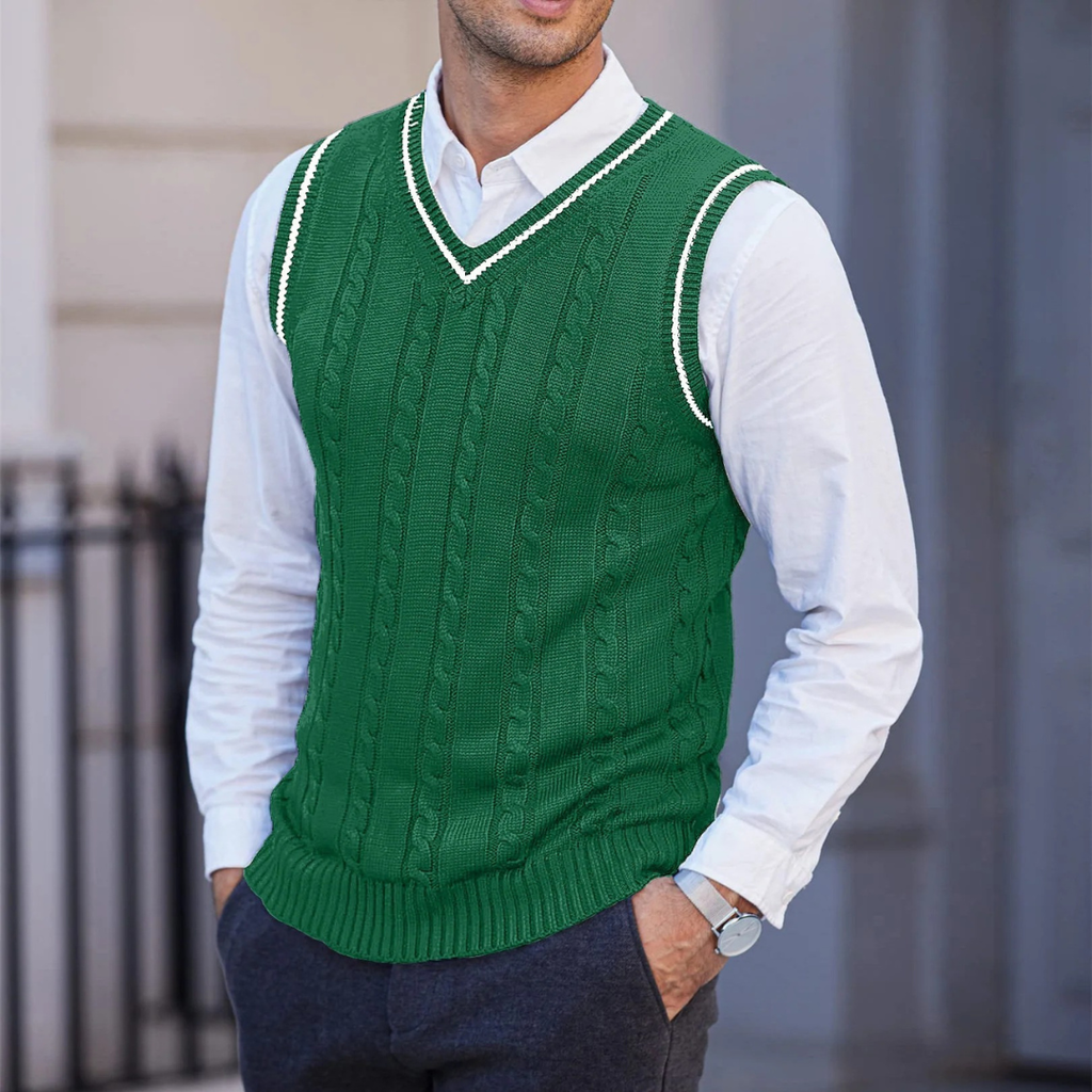 Armin | Herren Pullover mit V-Ausschnitt für Alltag und Freizeit