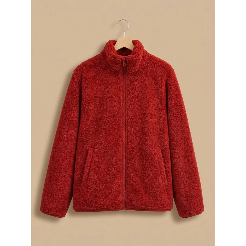 Bernadette | Damen Winterjacke mit Fleece und Stehkragen