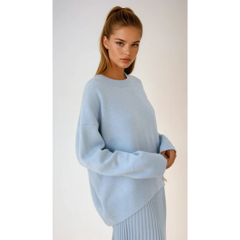 Clara | Damen Komfortabler Freizeit pullover