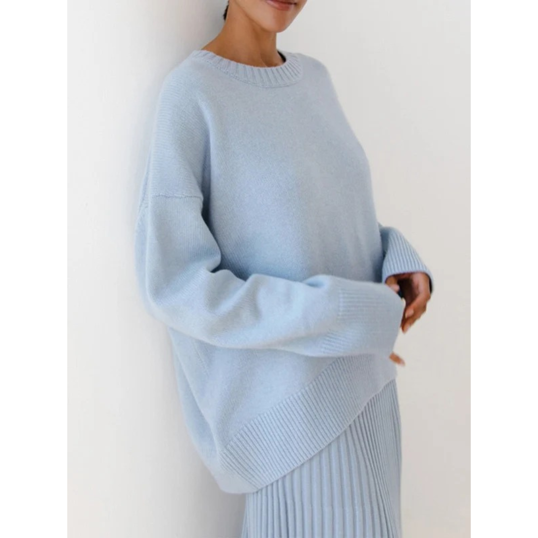 Clara | Damen Komfortabler Freizeit pullover