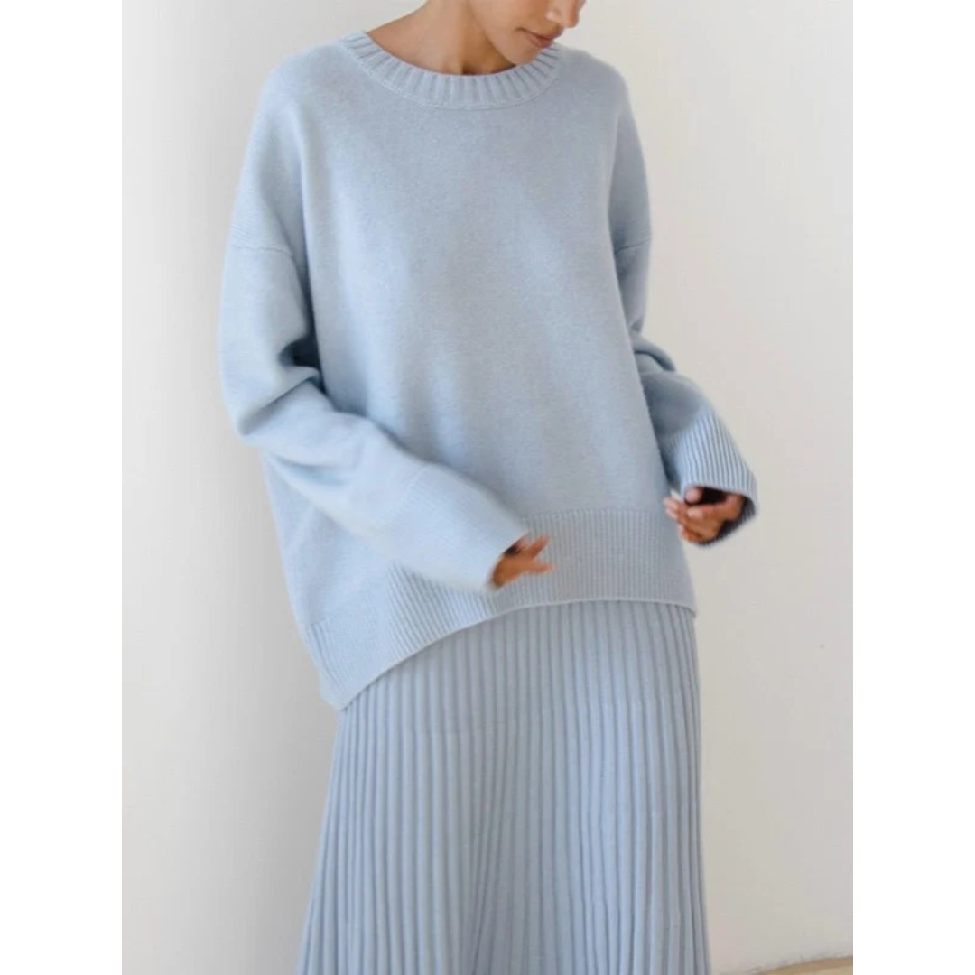 Clara | Damen Komfortabler Freizeit pullover