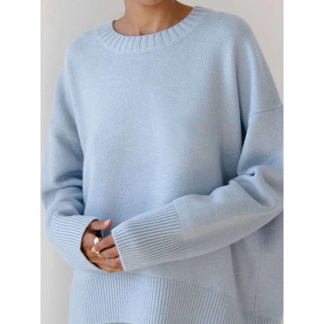 Clara | Damen Komfortabler Freizeit pullover