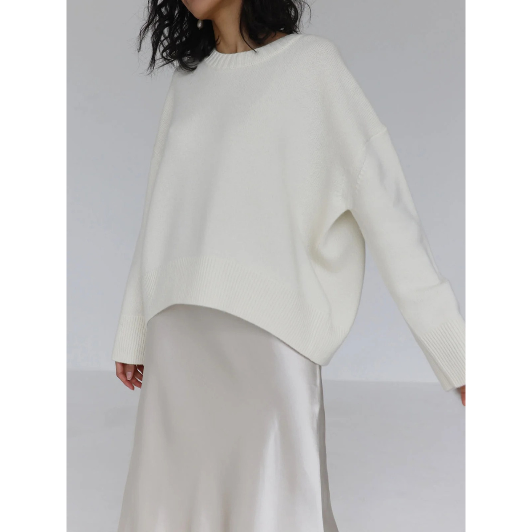 Clara | Damen Komfortabler Freizeit pullover