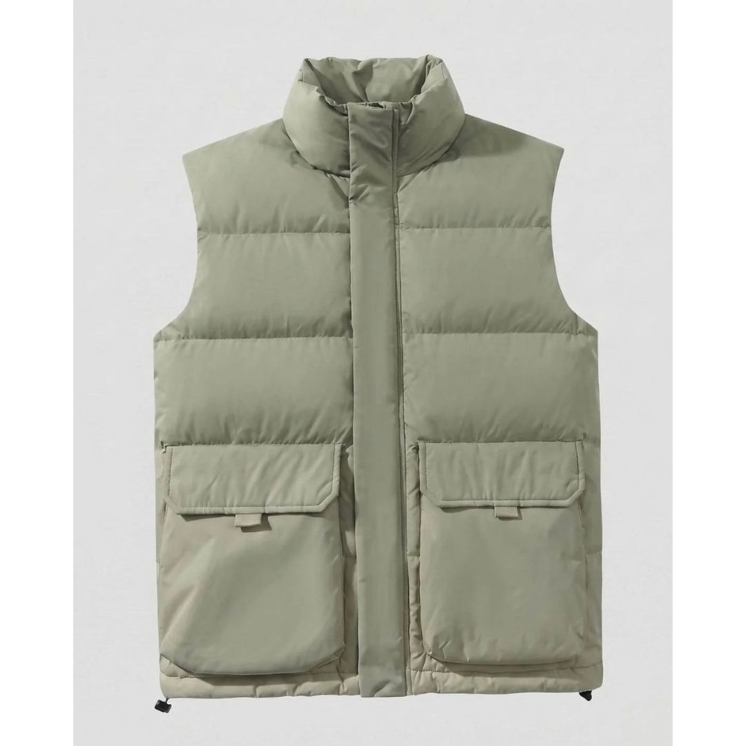 Cornelia | Damen Steppweste Bodywarmer mit Stehkragen und Taschen