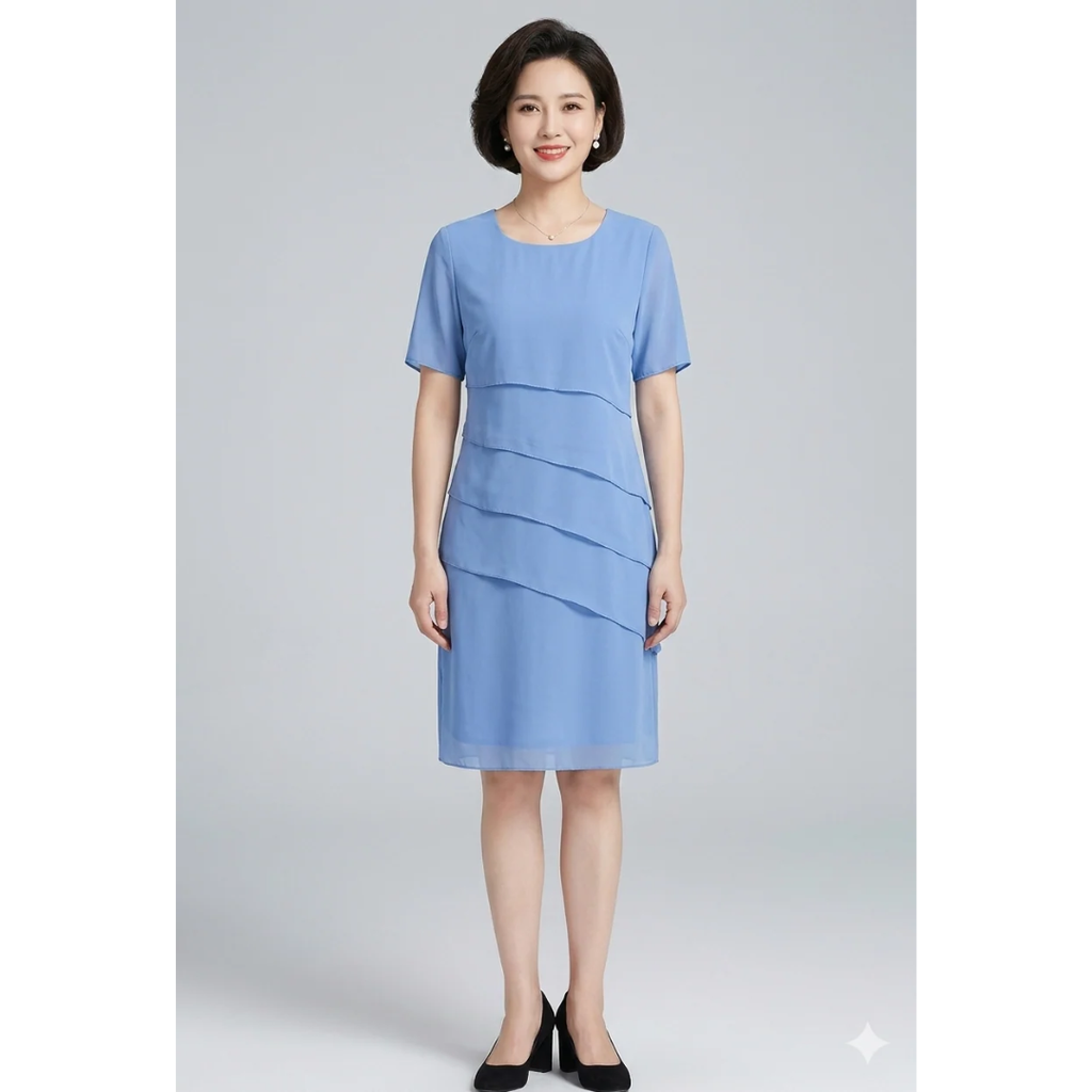 Elena | Damen Kleid mit besonderem Design