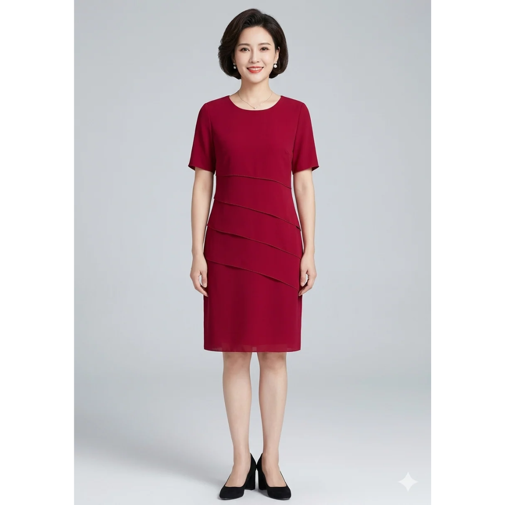 Elena | Damen Kleid mit besonderem Design