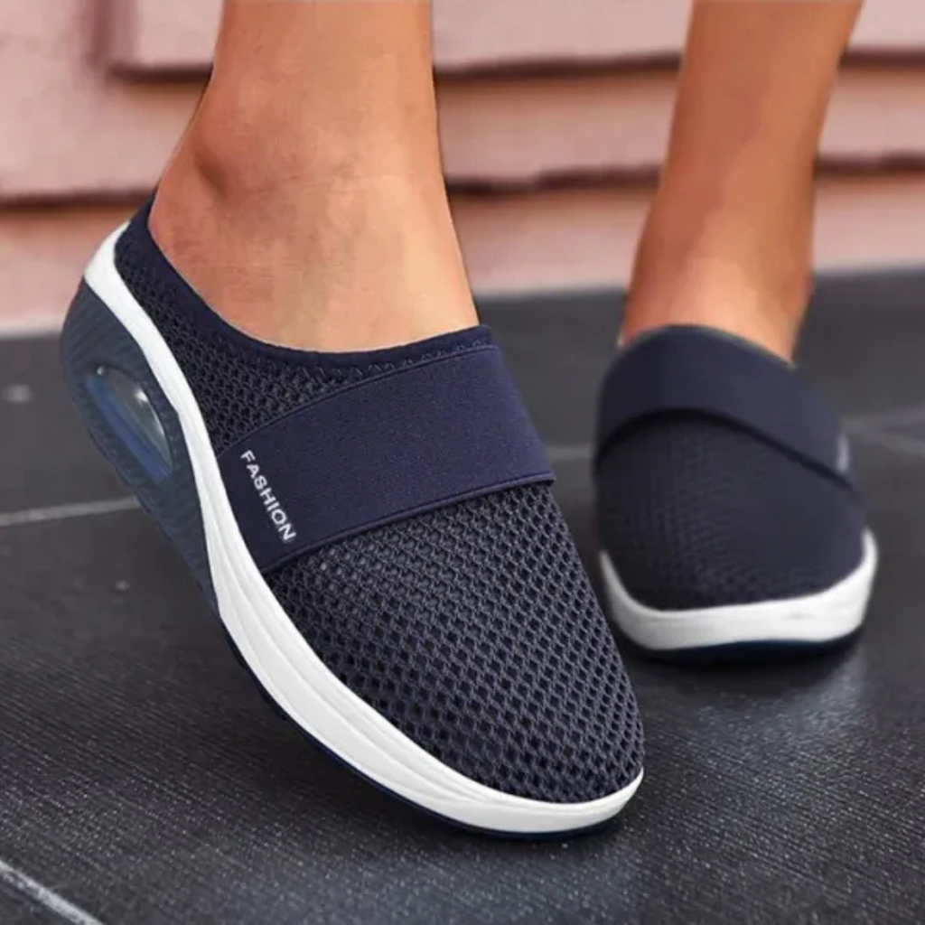 Elisa | Damen Orthopädische Hausschuhe mit Absatz