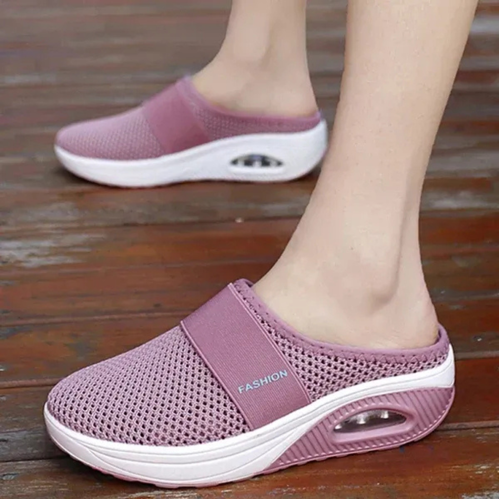 Elisa | Damen Orthopädische Hausschuhe mit Absatz