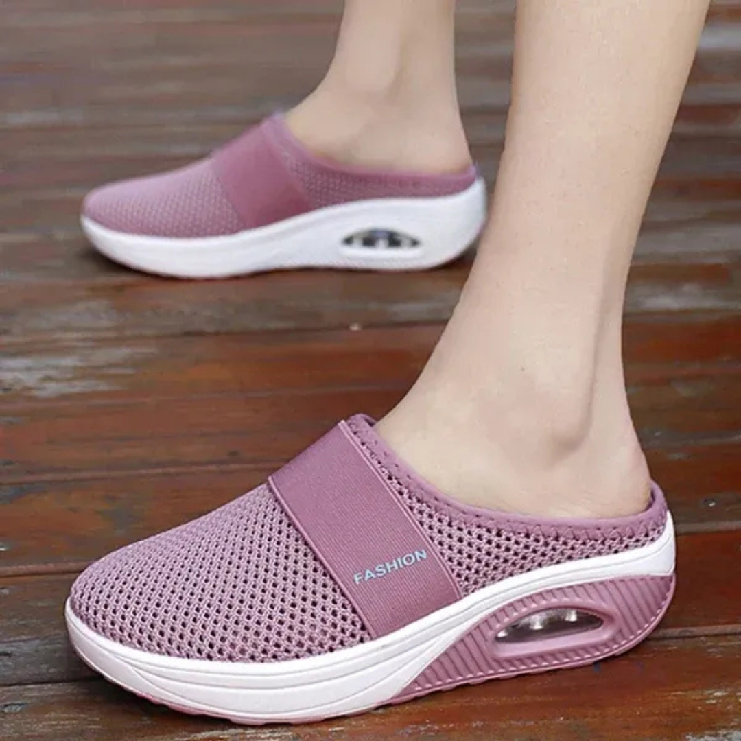 Elisa | Damen Orthopädische Hausschuhe mit Absatz