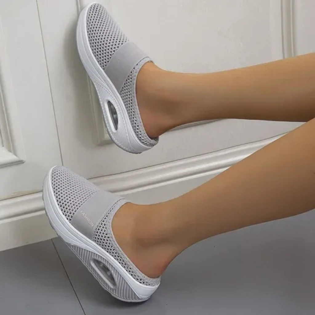 Elisa | Damen Orthopädische Hausschuhe mit Absatz