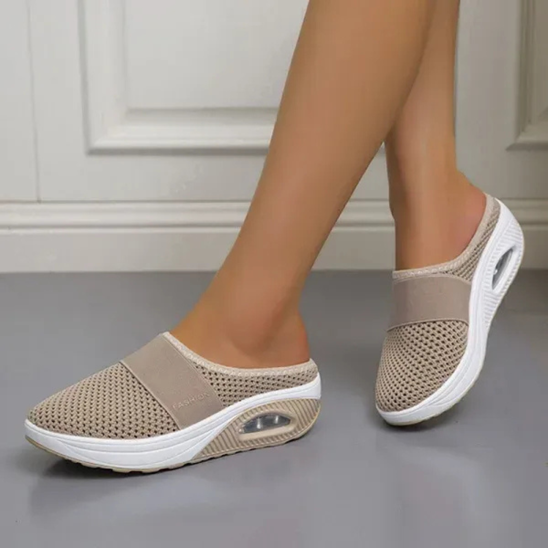 Elisa | Damen Orthopädische Hausschuhe mit Absatz