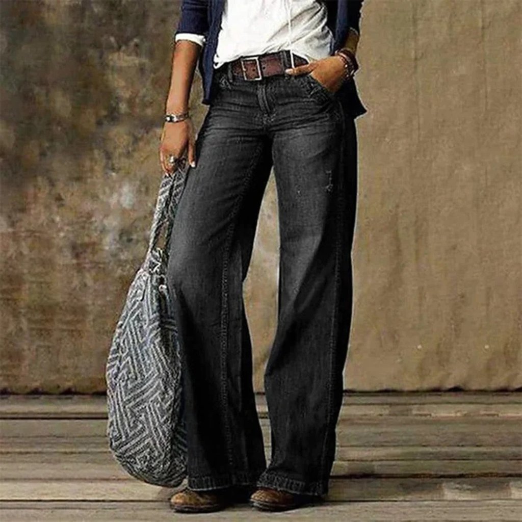Esther | Damen Baggy Jeans für Alltag und Freizeit