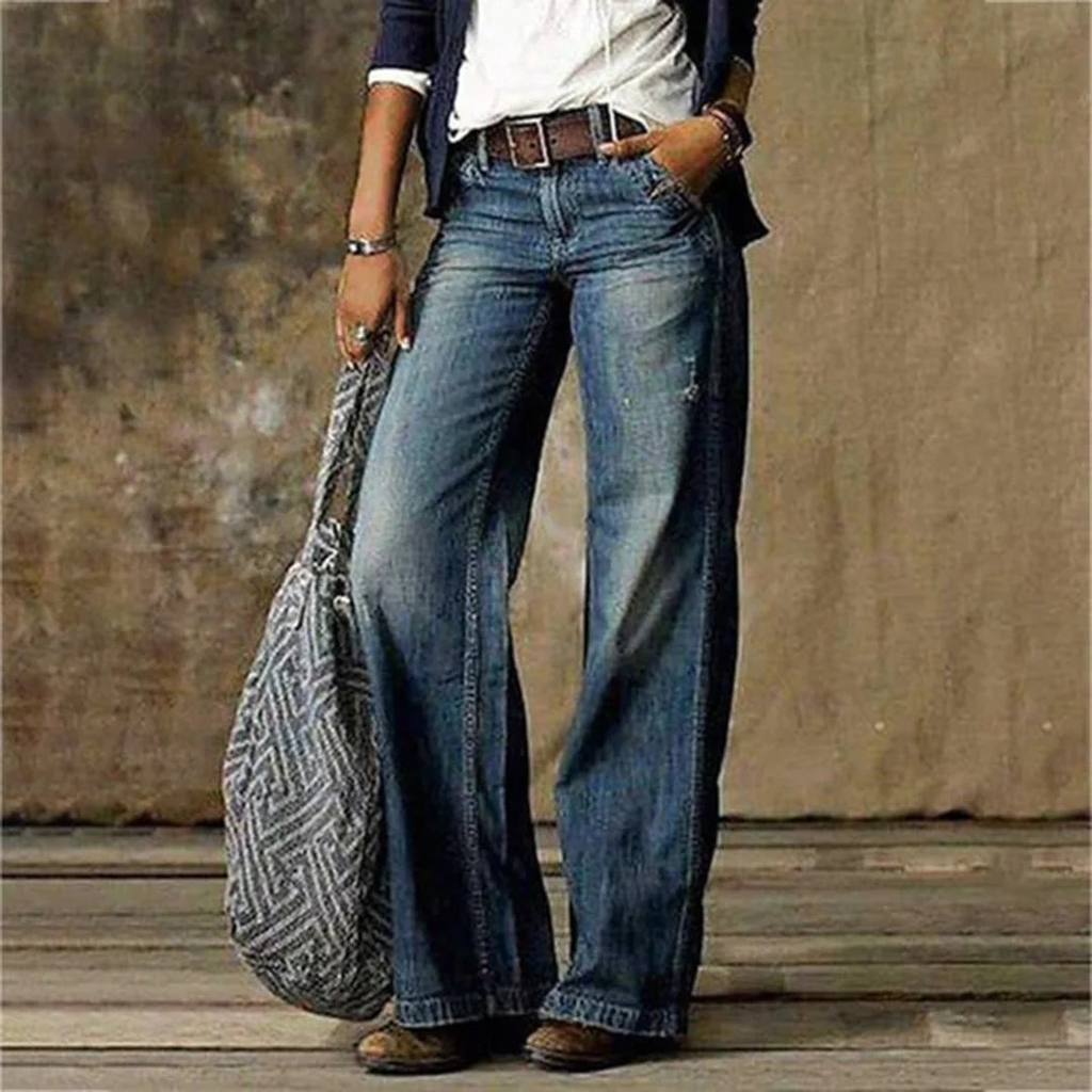 Esther | Damen Baggy Jeans für Alltag und Freizeit
