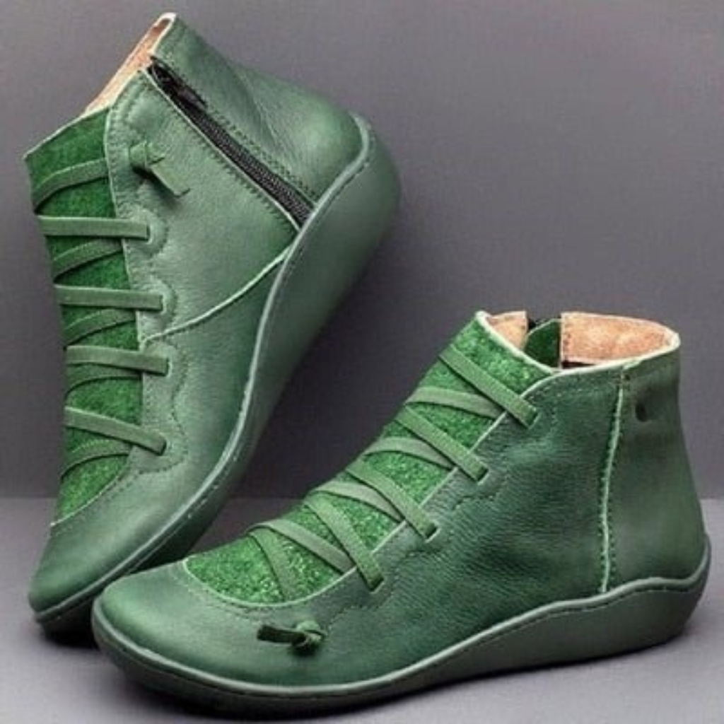 Felicitas | Damen Orthopädische Stiefeletten mit Reißverschluss