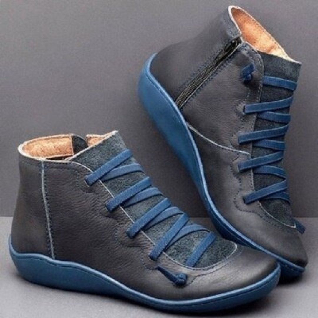 Felicitas | Damen Orthopädische Stiefeletten mit Reißverschluss