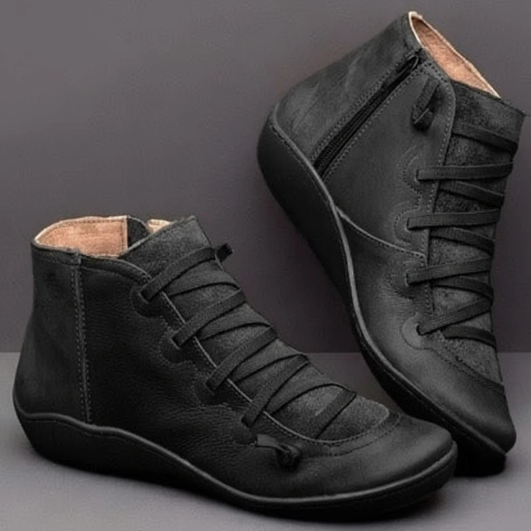 Felicitas | Damen Orthopädische Stiefeletten mit Reißverschluss
