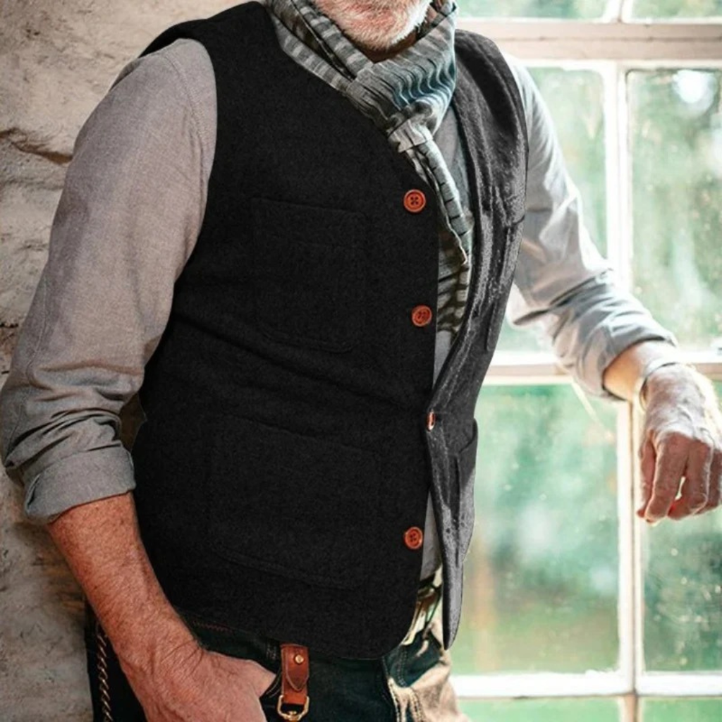 Florian | Herren Elegante Trachtenweste