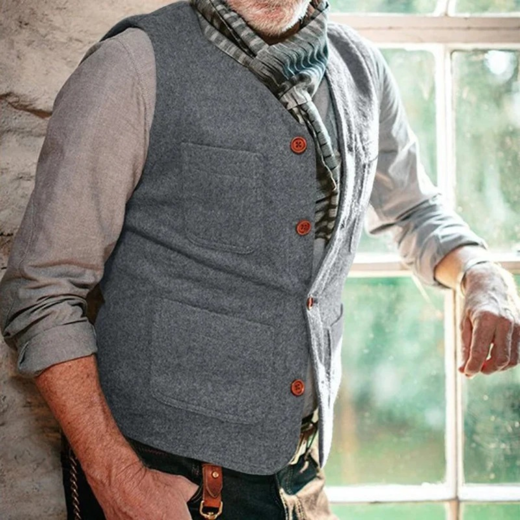 Florian | Herren Elegante Trachtenweste