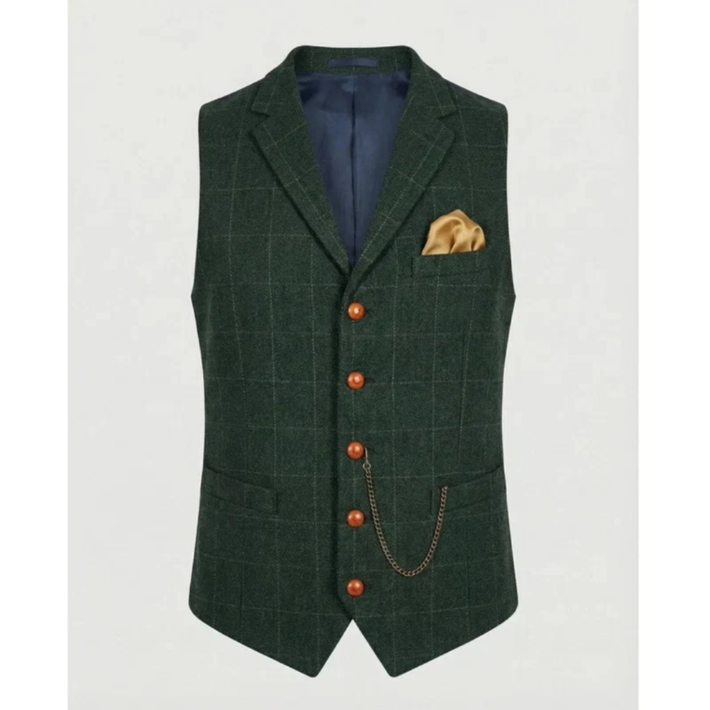 Franz | Herren Elegante Trachtenweste im Vintage Stil