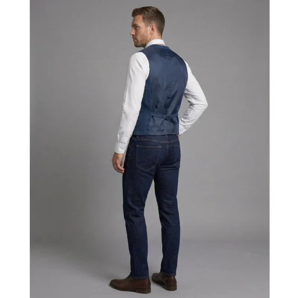 Franz | Herren Elegante Trachtenweste im Vintage Stil