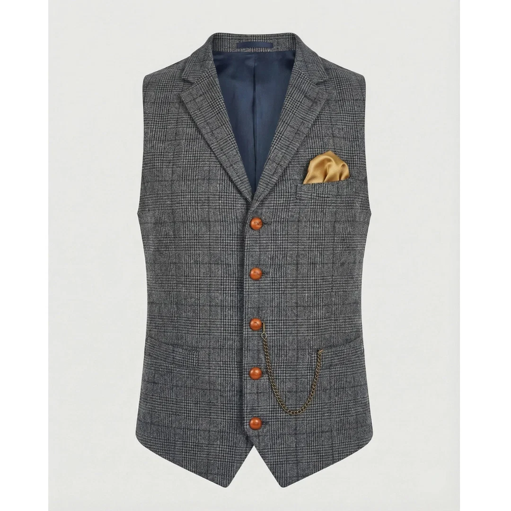 Franz | Herren Elegante Trachtenweste im Vintage Stil