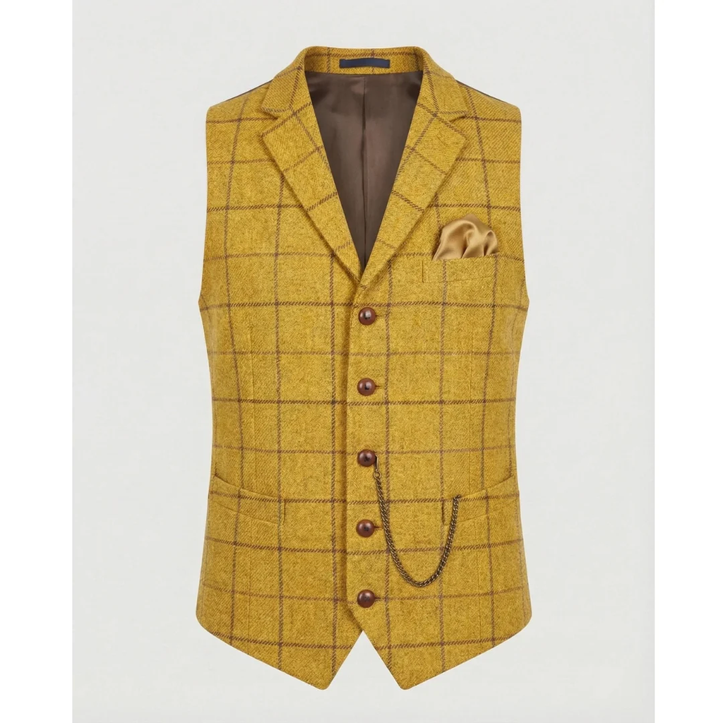 Franz | Herren Elegante Trachtenweste im Vintage Stil