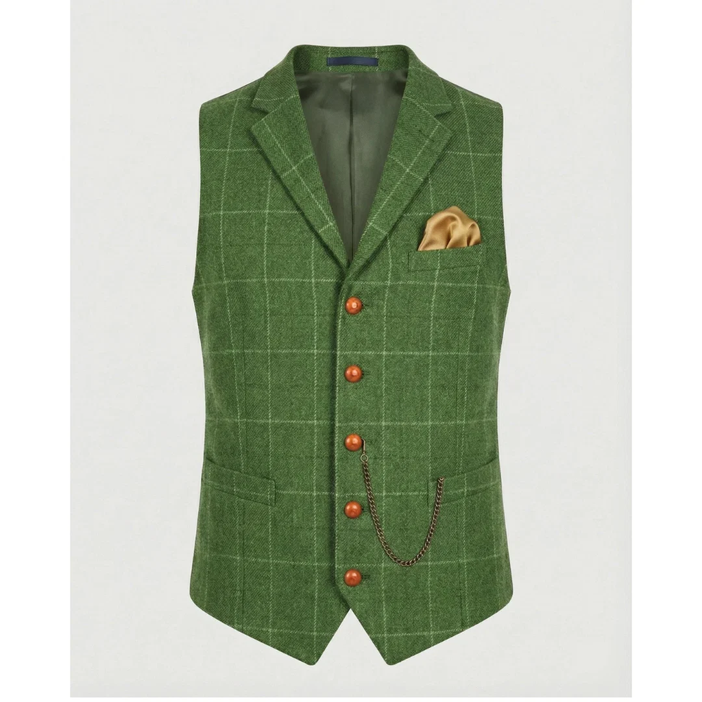 Franz | Herren Elegante Trachtenweste im Vintage Stil