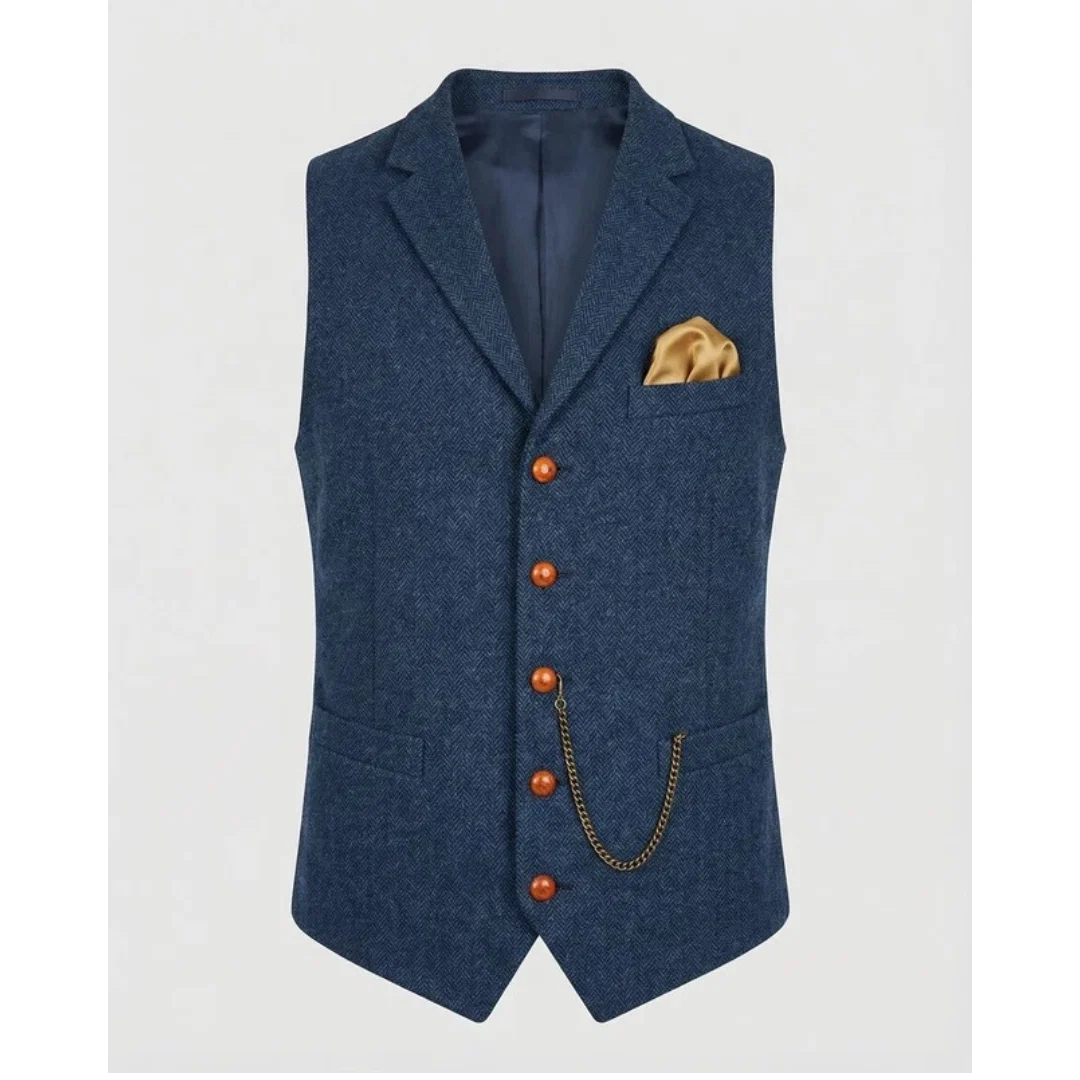 Franz | Herren Elegante Trachtenweste im Vintage Stil