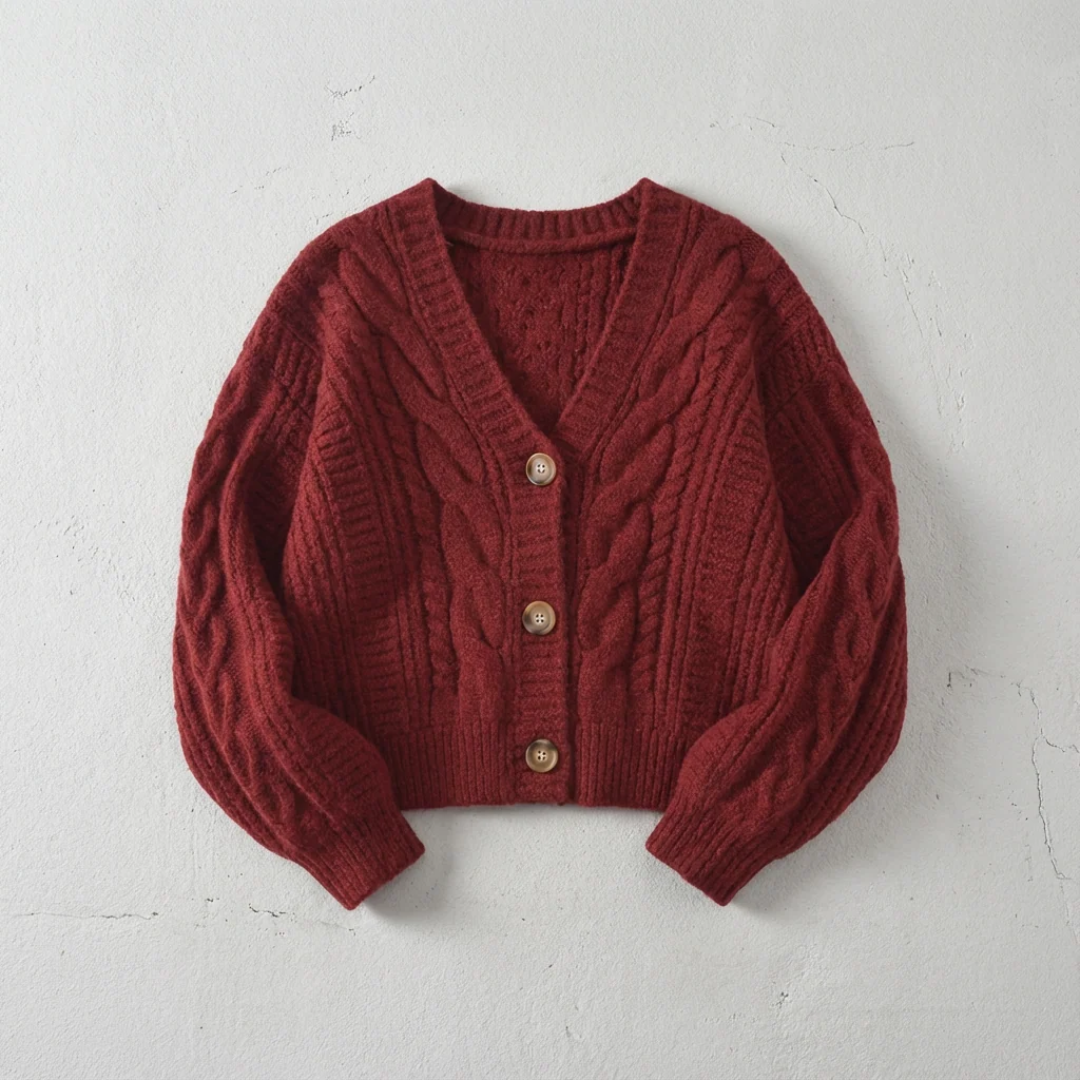 Friederike | Damen Strickjacke für Alltag und Freizeit