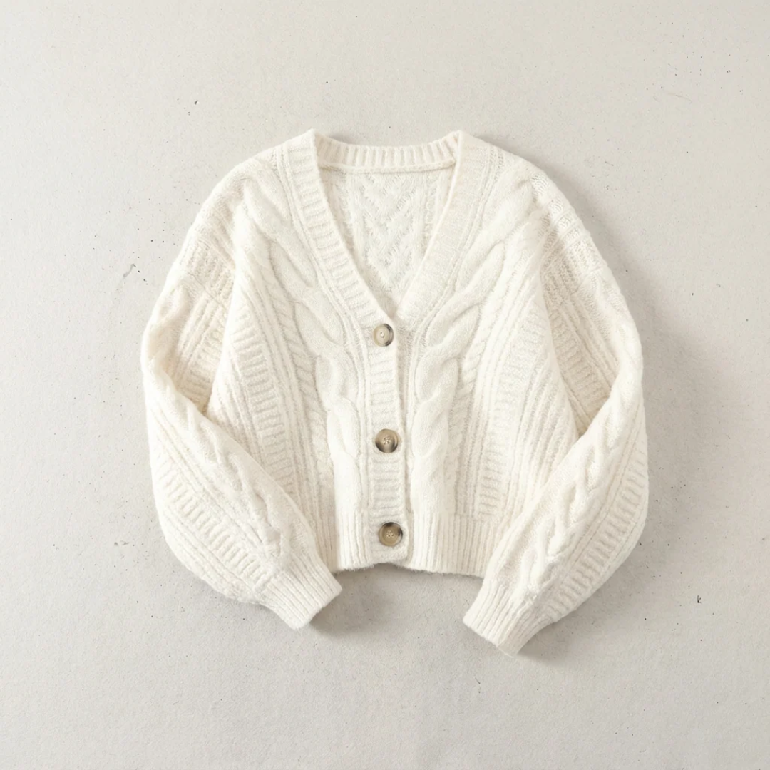 Friederike | Damen Strickjacke für Alltag und Freizeit