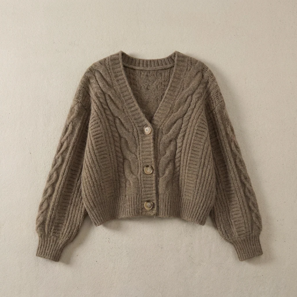 Friederike | Damen Strickjacke für Alltag und Freizeit