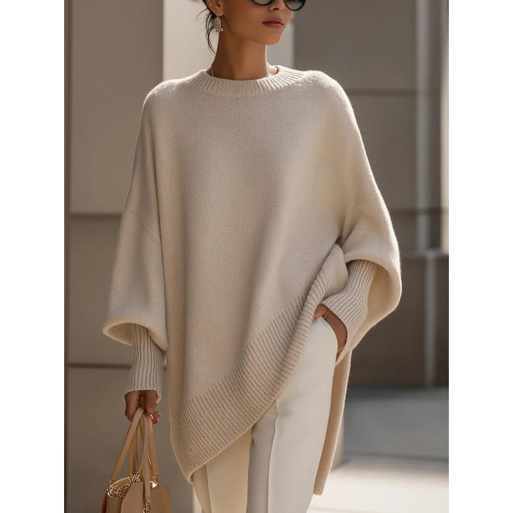 Laura | Damen Pullover mit Kapuze für Winter und Alltag