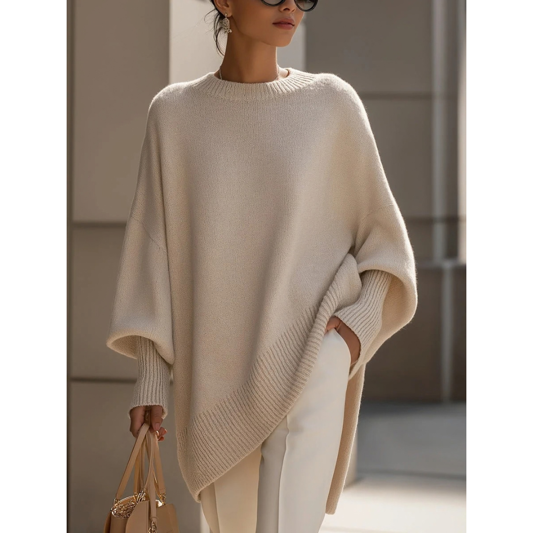 Laura | Damen Pullover mit Kapuze für Winter und Alltag